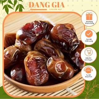 Chà là sấy dẻo nguyên qủa vị tự nhiên dùng tạo ngọt cho sữa hạt/ ăn vặt hũ 500gr