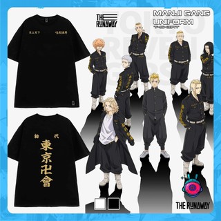 Áo phông Tokyo Revengers : Manji Gang Uniform Cotton 100% Nam / Nữ by The Runaway