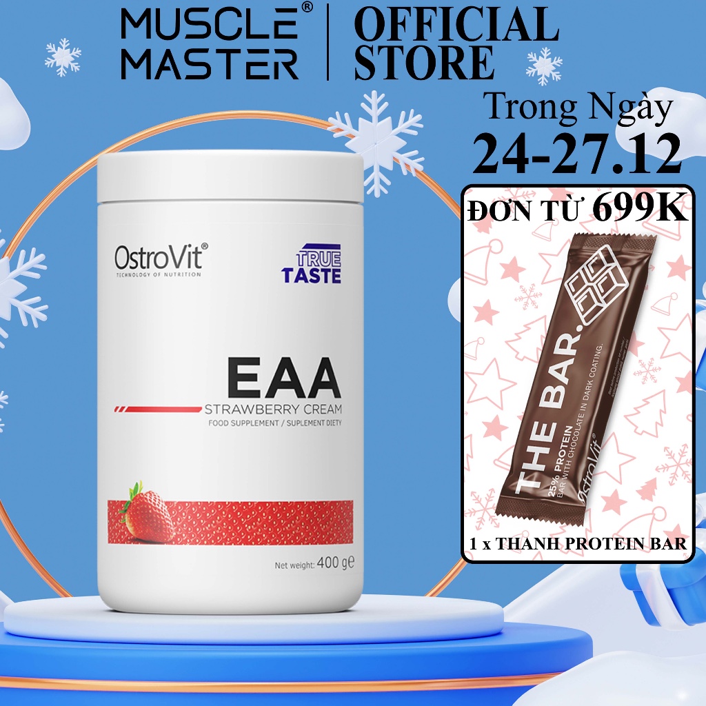 Thực Phẩm Bổ Sung Ostrovit EAA 40 Lần Dùng