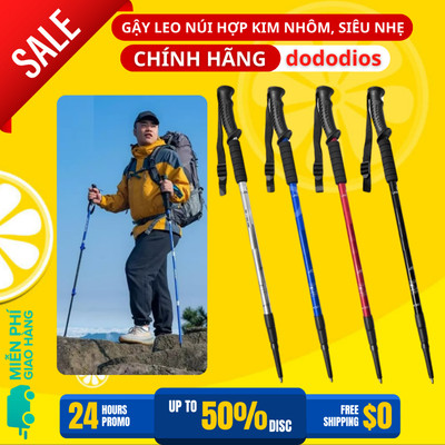 Gậy Leo Núi Trekking Đi Rừng, Dã Ngoại, Đi Phượt - Hàng Chính Hãng Dododios