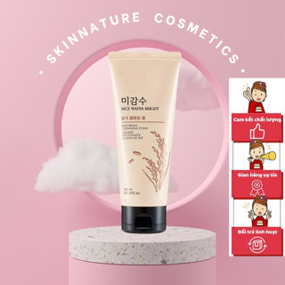 { Chuyên Sỉ & Lẻ } Sữa rửa mặt gạo trắng da THE FACE SHOP Rice Water Bright Facial Foaming Cleanser 150ml