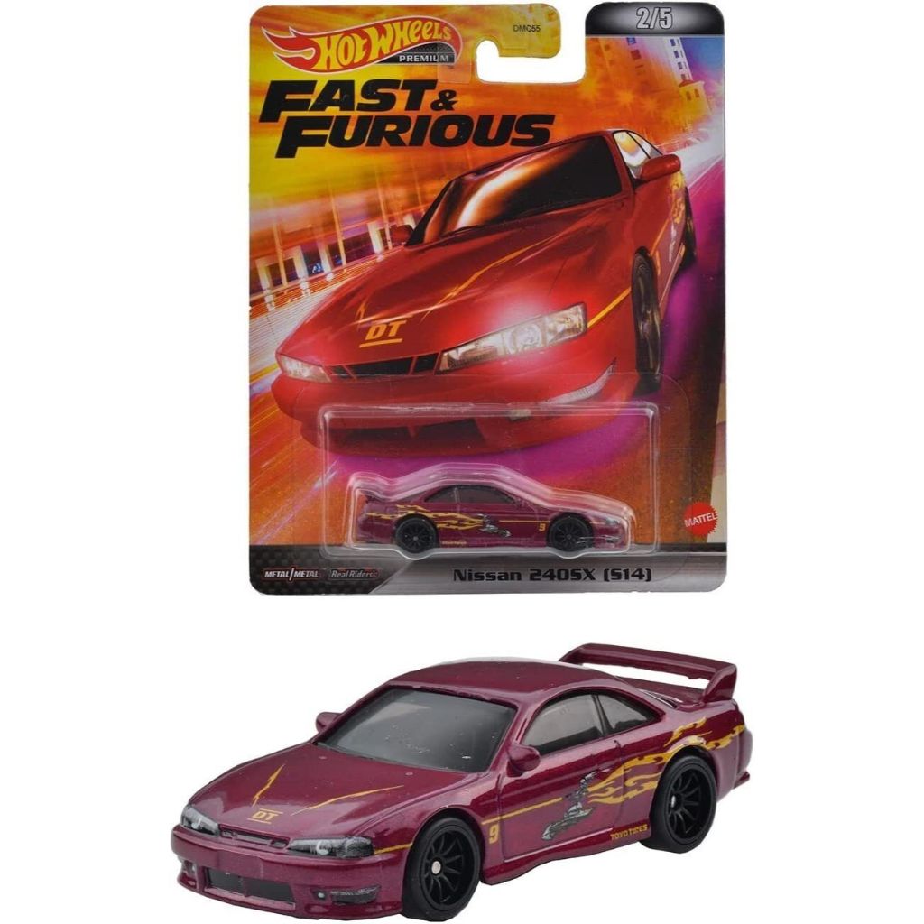 Xe mô hình Hot Wheels Nissan Silvia S14 240SX H-2
