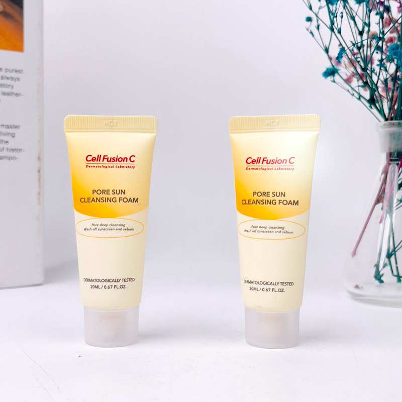 Sữa rửa mặt CELL FUSION C PORE SUN CLEANSING FOAM Minisize 20ml/50ml