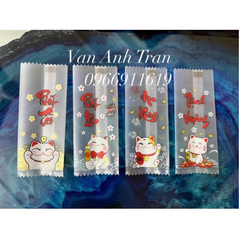 set 200 vỏ để đựng 4x9 mèo Tết An Khang Thịnh Vượng