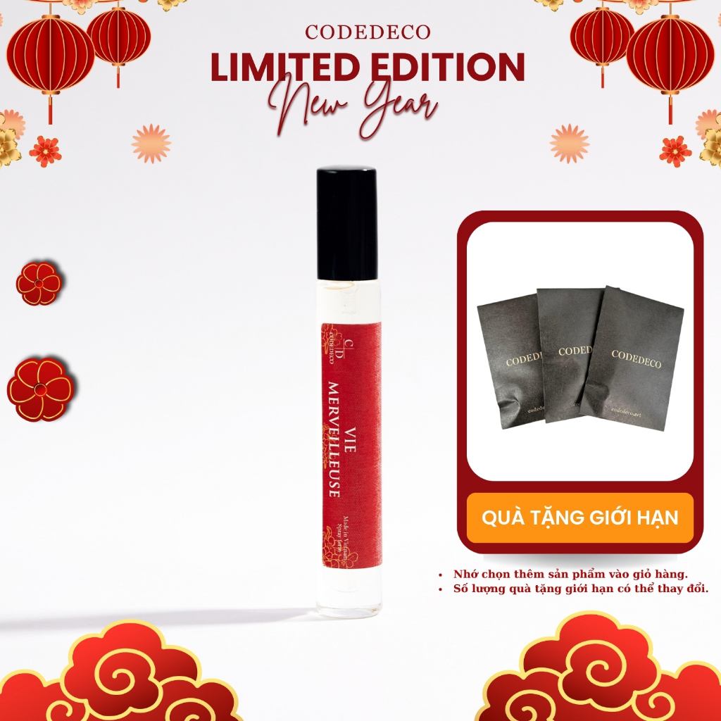 Tinh dầu thơm CODEDECO Vie Merveilleuse 10ml dạng xịt