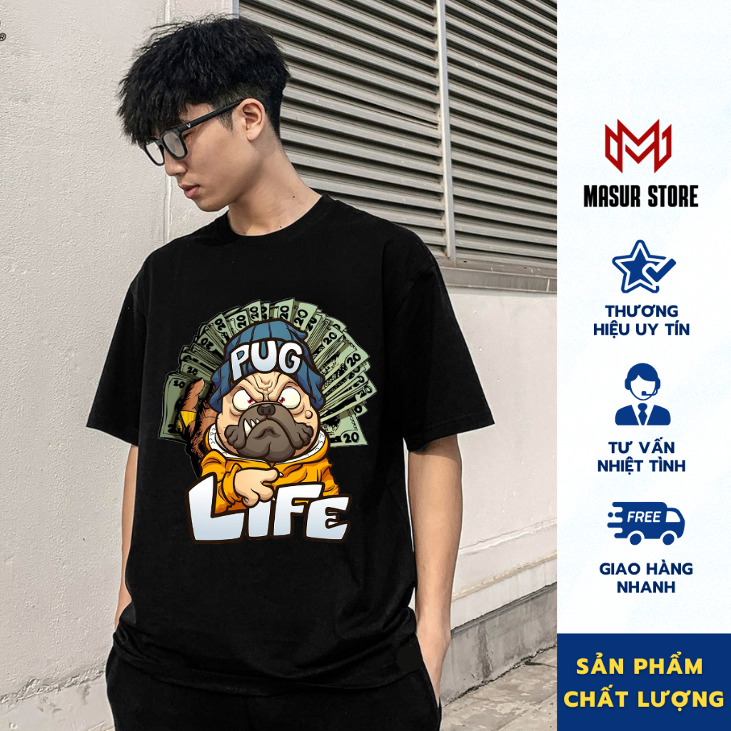 Bộ Quần Áo Nam Nữ MASUR, Bộ Đồ Thể Thao Cổ Tròn Tay Lỡ ,Chất Cotton Co Dãn, Thấm Hút Mồ Hôi - A016