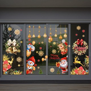 [HOẢ TỐC HCM] - Decal dán tường giáng sinh - Noel 2024- 2025 -KEO SẴN, NHÌN 2 MẶT KÍNH