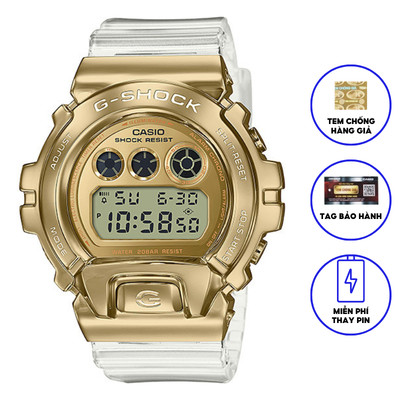 Đồng Hồ Casio Nam Dây Nhựa GSHOCK GM-6900SG-9DR Chính Hãng