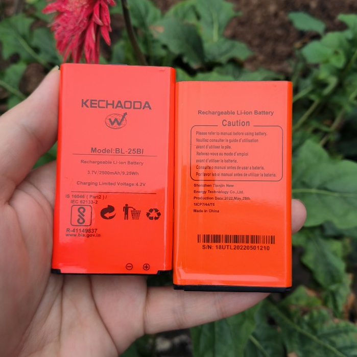 Pin Kechaoda K16 Bl-25bi dung lượng 2500mah dùng chung nhiều mã máy