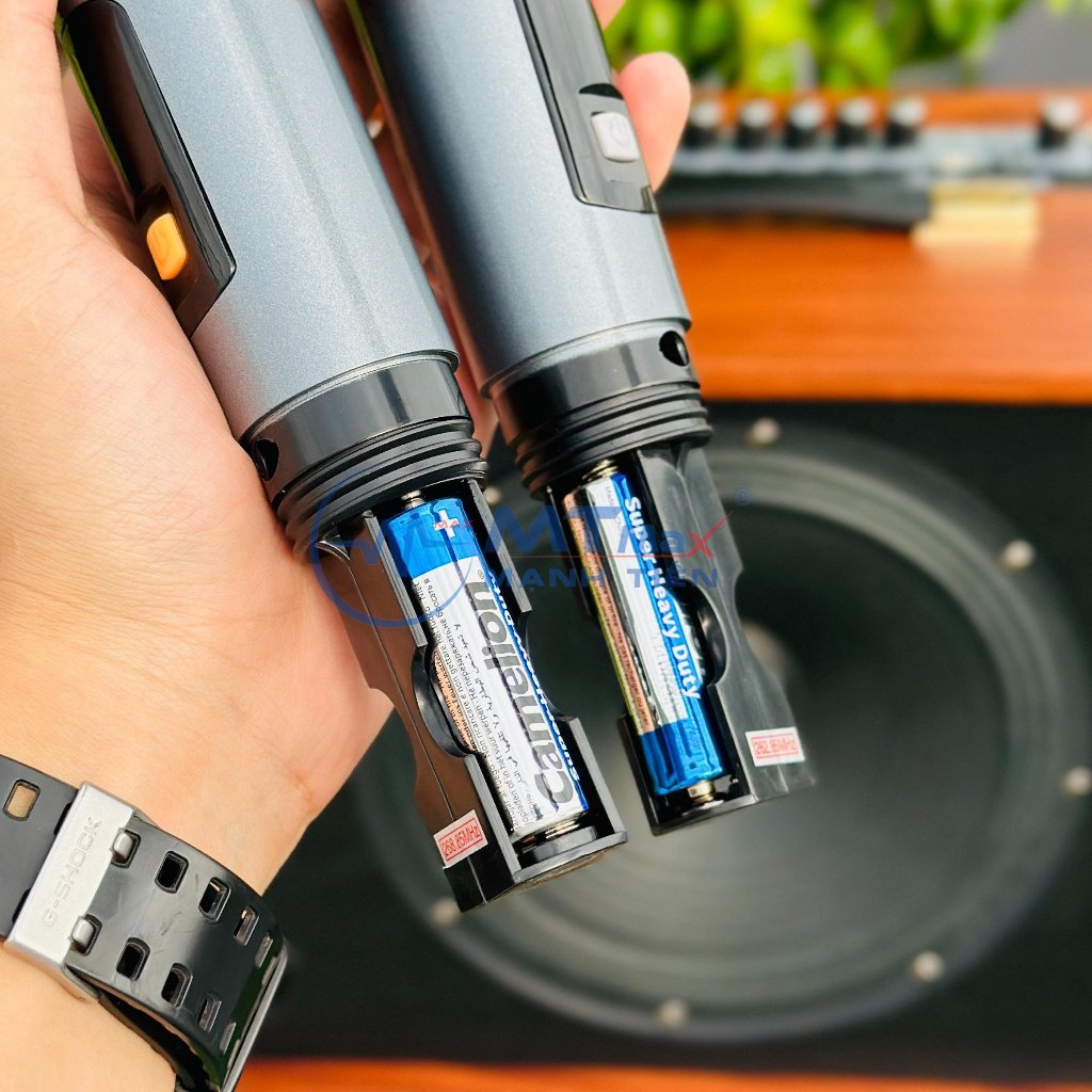 Loa Bluetooth Di Động AZPro SG09 - Loa 2 Đường Tiếng Bass25 Siêu Trầm Âm Thanh Mạnh Mẽ Vô Đối Đi Kèm 2 Micro Không Dây