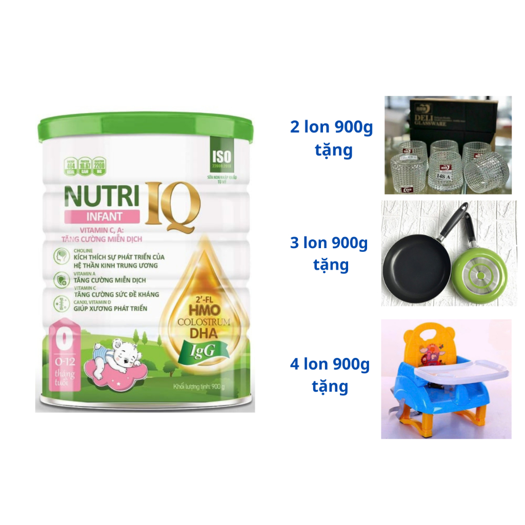 Sữa nutri IQ infant phát triển toàn diện,tăng cân vcượt trội
