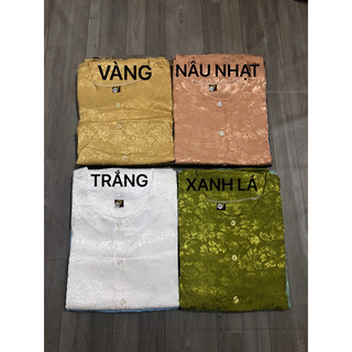 ĐỒ BỘ BÀ BA VẢI GẤM LỤA TẦM TAY NGẮN