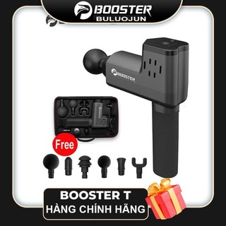 Súng massage cầm tay điều trị đau cơ bắp căng cơ Booster T - 126W, 6 đầu - BẢO HÀNH 12 THÁNG