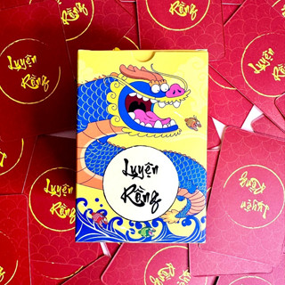  Trò chơi boardgame Combo bộ bài luyện rồng thanh long meme tết bầu cua tôm cá cho bạn bè và gia đình suy luận vui vẻ 