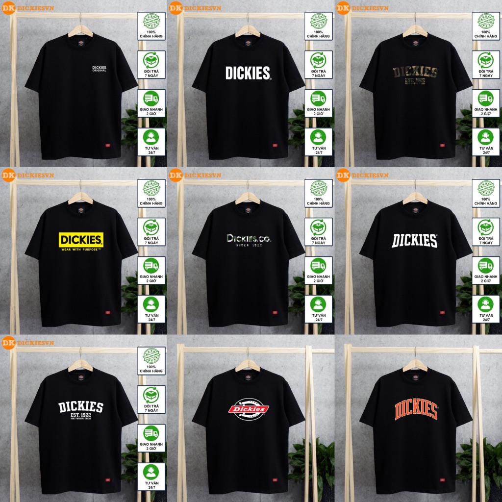 Tshirt Dickie.s - áo thun dickie.s nam, nữ