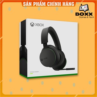 Tai Nghe Xbox Wireless Headset cho Xbox Series X, Xbox One S, Windows, Điện Thoại