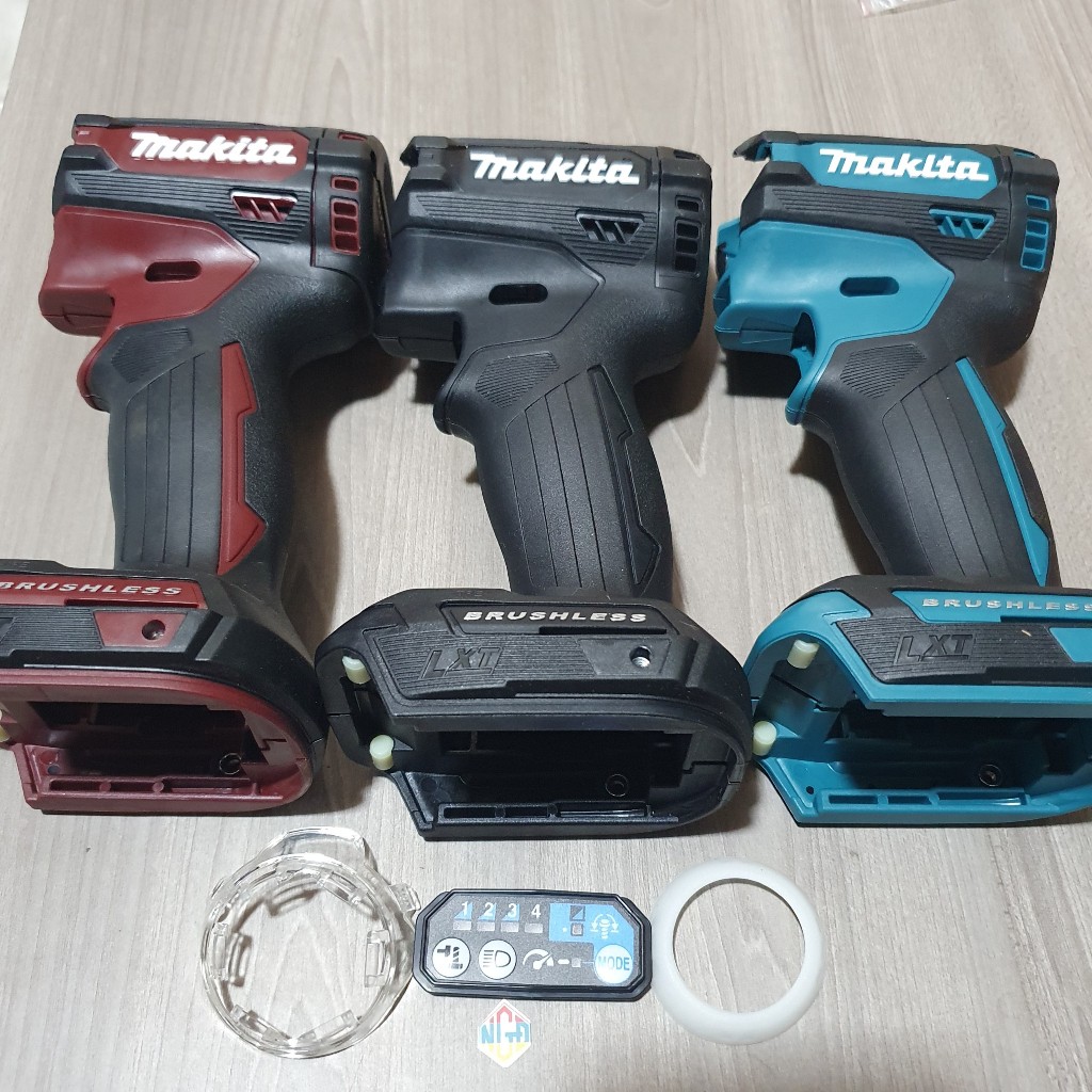 Vỏ máy bắn vít Makita DTD171 màu (xanh-đỏ-đen)