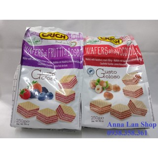 Bánh xốp crich vị sữa trái cây – ý