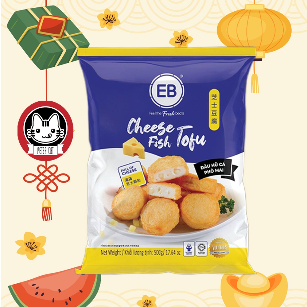 Đậu hũ phomai, phô mai EB gói 500gr nhập khẩu thả lẩu