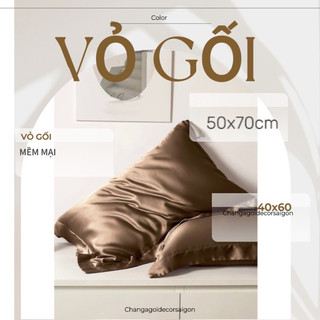 Vỏ gối Nằm ngủ phi lụa, Vỏ gối ôm phi lụa