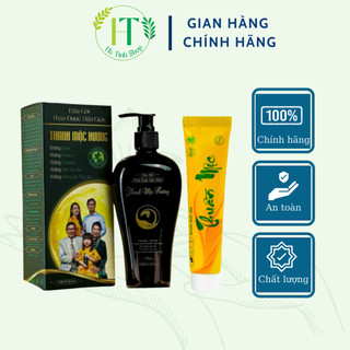 Kem bôi da thuần mộc và dầu gội thảo dược Thanh Mộc Hương ngừa nấm da đầu 350ml