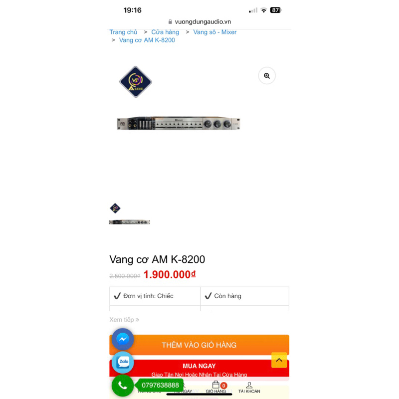 Vang cơ lai số AM K8200 đỉnh cao dòng karaoke và nghe nhạc - hàng cũ thanh lý dùng tốt