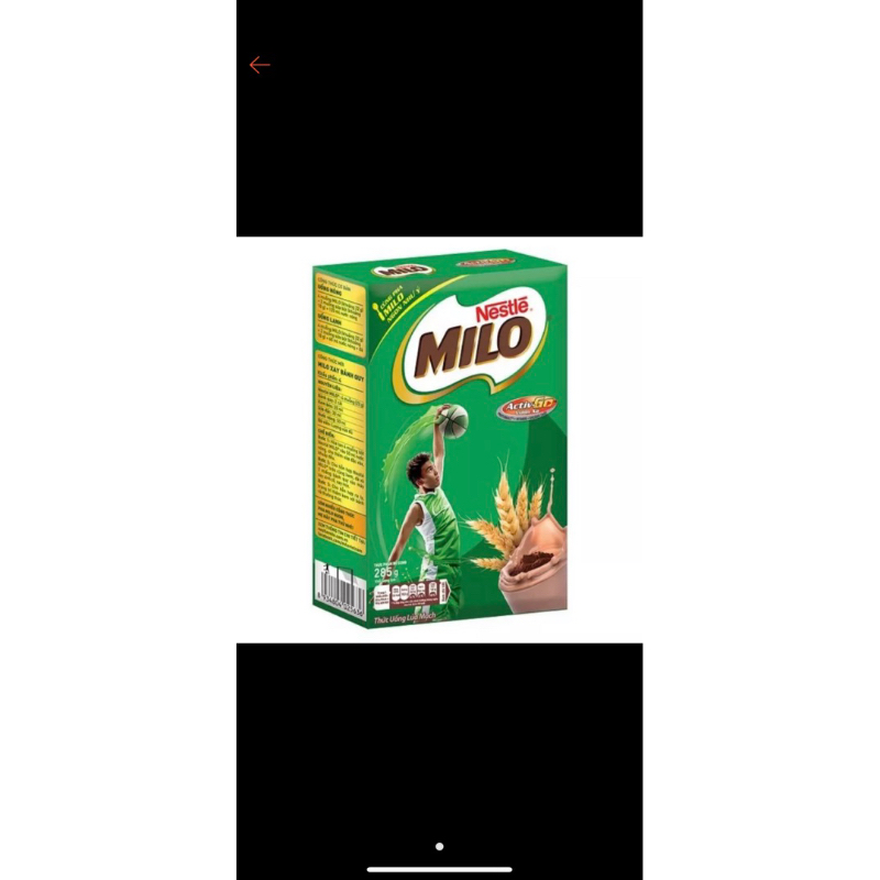 Bột Milo hộp giấy 285g