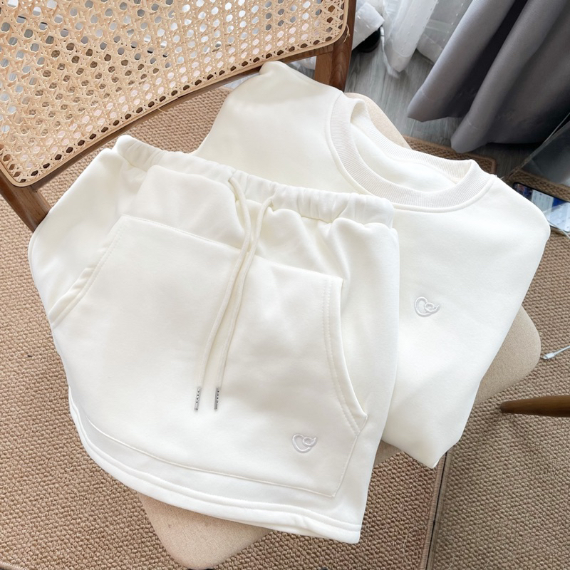 SET NỈ BÔNG THÊU NGỰC