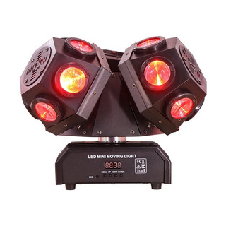 Đèn Moving 18 Mắt 3 Đầu Đảo Xoay (Led + Laser)