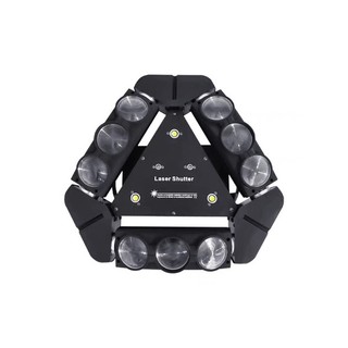 Đèn Moving 9 mắt to + laser+ chớp