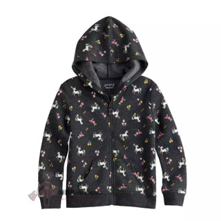 Áo khoác nỉ cao cấp jumping beans xuất xịn 4-10Y cho bé có mũ khóa kéo tiện lợi