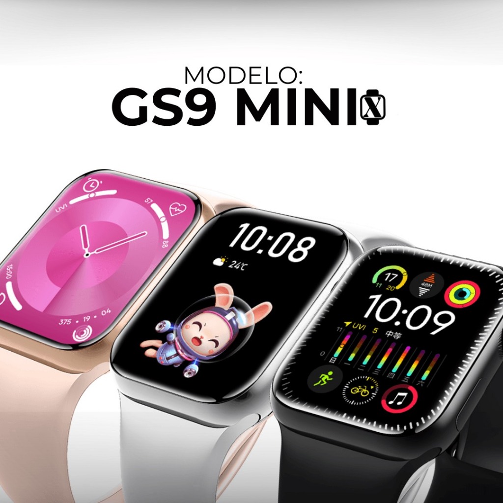 Đồng hồ SMART WATCH GS9 MINI 41mm viền thép nhận Full thông báo nghe gọi bảo hành 6 tháng ALEISTER