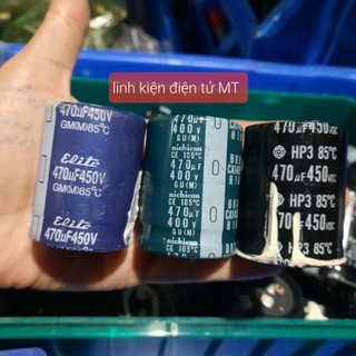 Tụ 470uf-400v/450v , tụ sịn hàng tháo máy