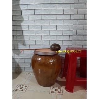Lu kiệu 25 lit dùng để trồng sen, đựng nước