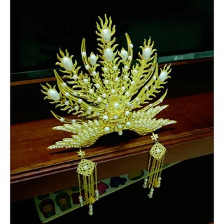 VIP cài phượng cài mấn size to siêu sang hầu đồng biểu diễn