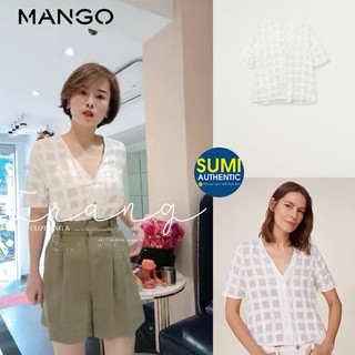 Áo kiểu Mango auth vợt sale | Mango 67037671