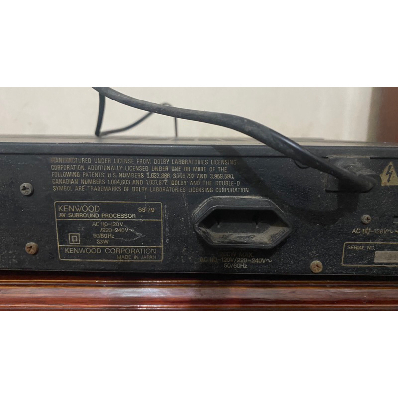 Amply Kenwood Av surround Processor SS-79 , hàng cũ dùng tốt thanh lý