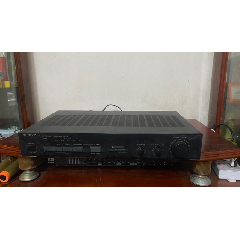 Amply Kenwood Av surround Processor SS-79 , hàng cũ dùng tốt thanh lý