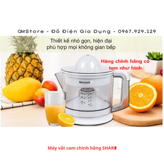 Máy vắt cam Sharp EJ-J256-WH chính hãng thái lan , Máy vắt cam Sharp vắt kiệt nhanh gọn QM Store