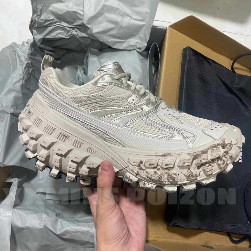 Giày BALENCIAGA Defender Rubber Platform Sneakers ( Jlr)