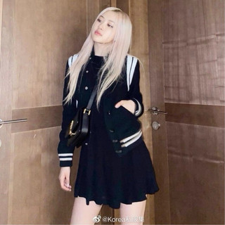 Áo khoác bomber teddy giống rm bts, gd, rosé blackpink, cha eun woo
