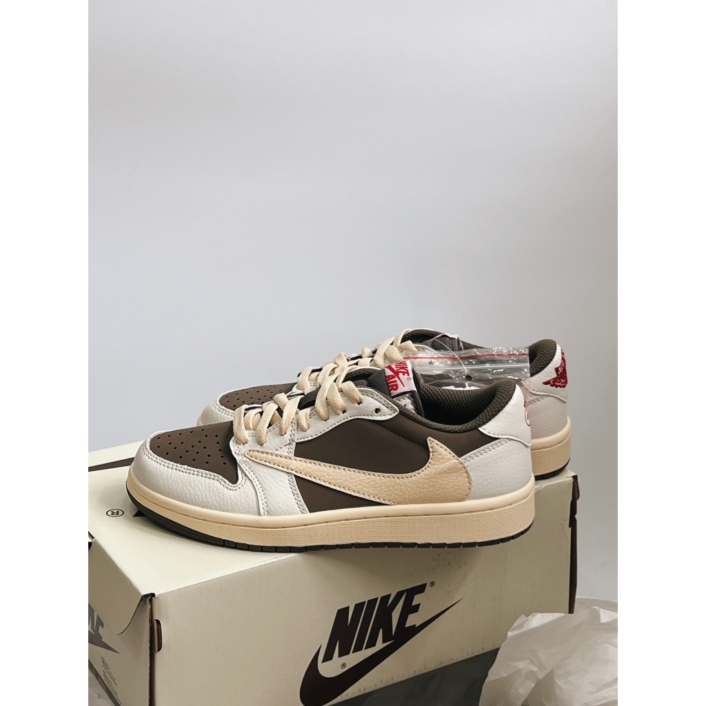 Giày Travis Scott x Air Jordan 1 Low OG SP ‘Black Phantom’ DM7866-001 - BẢN CAO CẤP FULLBOX, Jordan_Low Travis Scott