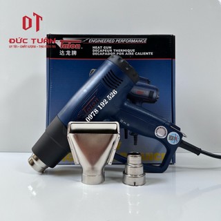 Máy khò nhiệt talon 2000w chính hãng công ty, khò hơi nóng cầm tay mini, bọc màng co giỏ quà tết, dán decal ô tô xe máy