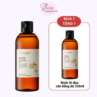  Toner Bí Đao Giảm Tiết Dầu Ngăn Ngừa Mụn Cocoon 310ML (Chọn Đúng Phạn Loại)