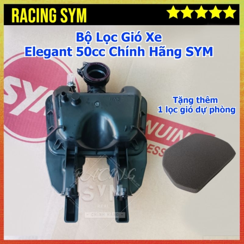 Pô E Elegant 50cc Chính Hãng SYM ( Tặng thêm mút lọc)