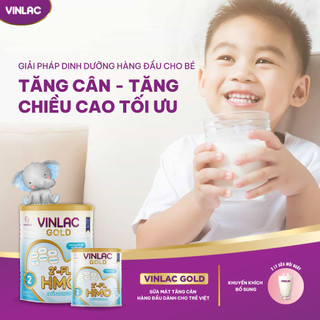 [Combo 2 Lon] Sữa Bột Vinlac Gold số 1 800g