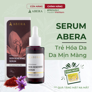 Serum Trẻ Hóa  Abera Cung Cấp Dưỡng Chất, Chống UV, Làm Sáng Da, Giảm Nếp Nhăn - Đường Nhăn Kích Thích Tái Tạo Tế Bào Da