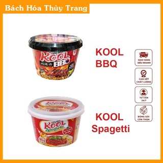 Tô mì trộn cung đình xốt spaghetti - kool bbq