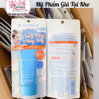 (new) Kem chống nắng dạng tinh chất Senka Perfect UV Essence 50g