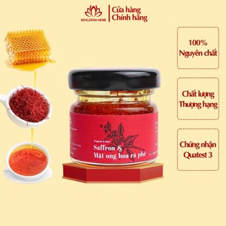 Mật ong saffron Kingdom Herb, nhụy hoa nghệ tây mật ong hộp 40g